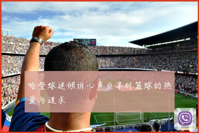 哈登球迷倾诉心声分享对篮球的热爱与追求
